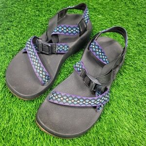Chaco Black & Purple Women's Sandals 7